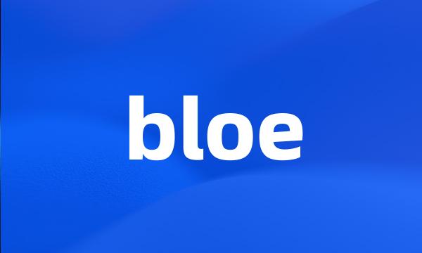 bloe