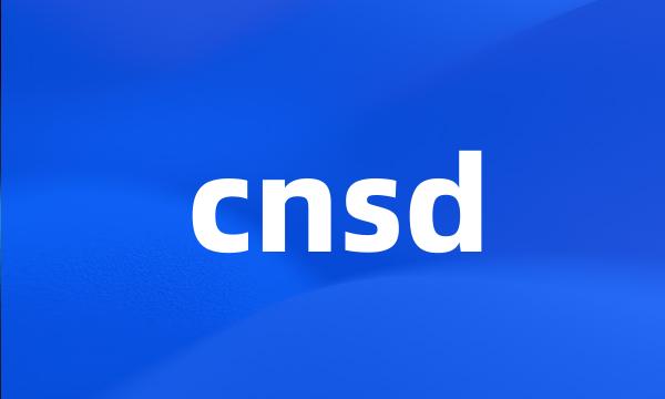 cnsd