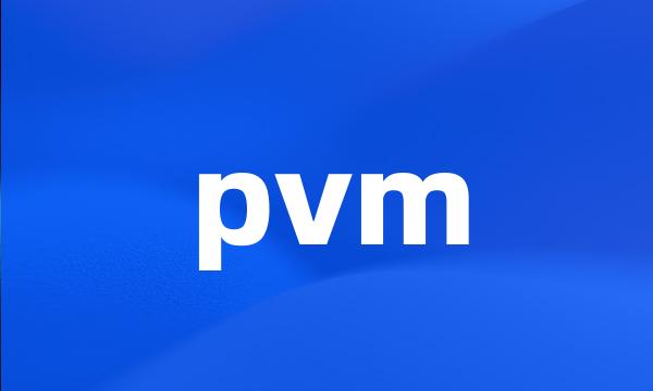 pvm