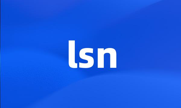 lsn