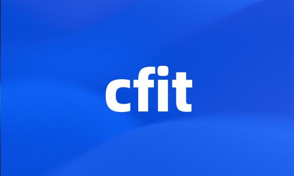 cfit