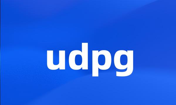 udpg