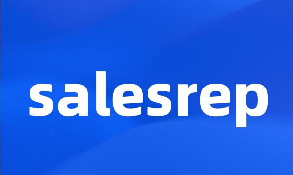 salesrep