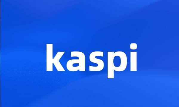 kaspi