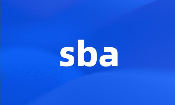 sba