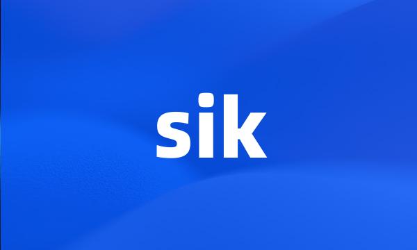 sik