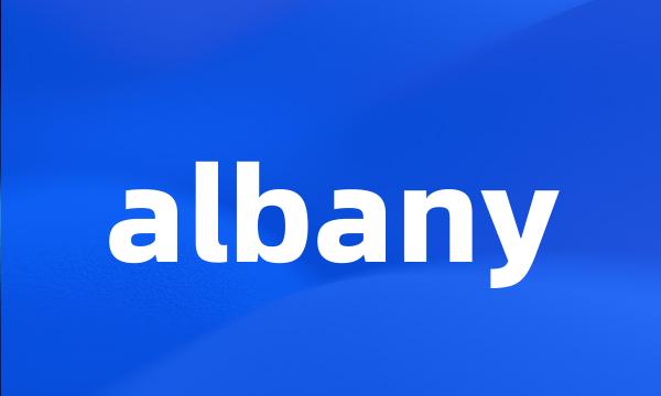 albany