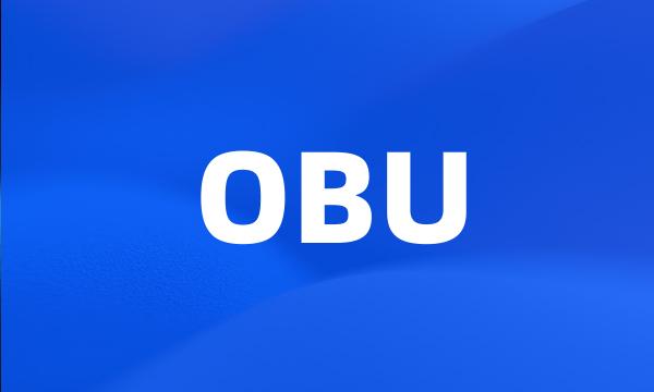 OBU