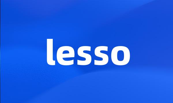 lesso