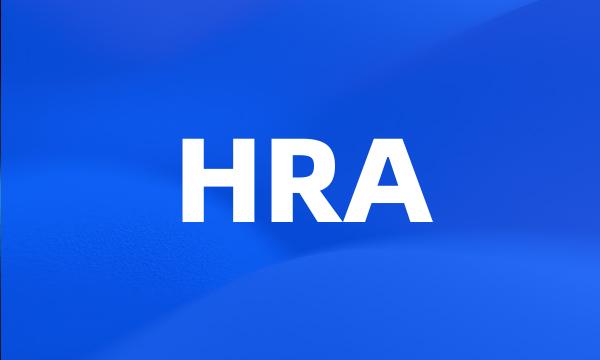 HRA