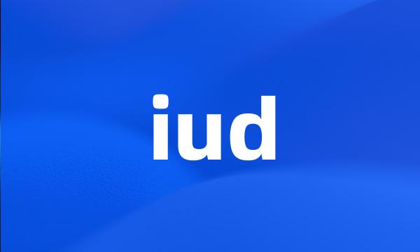 iud