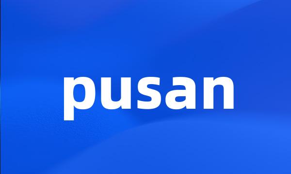 pusan