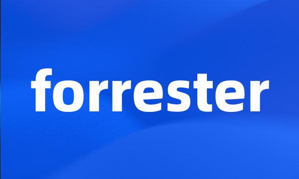 forrester