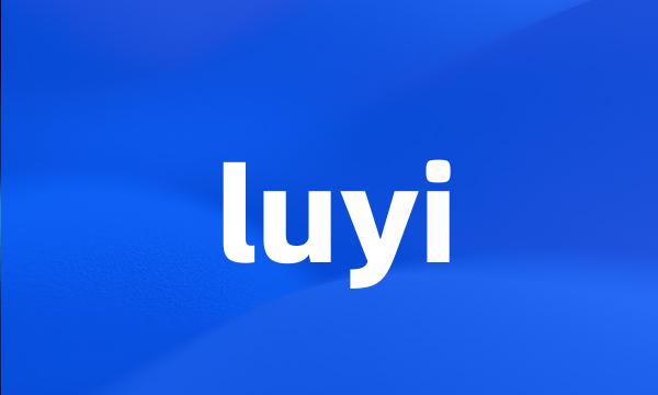 luyi