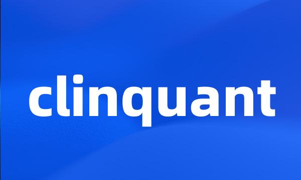 clinquant