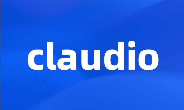 claudio