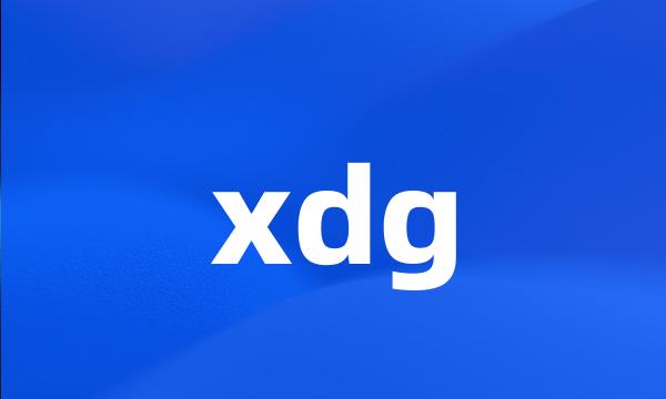 xdg