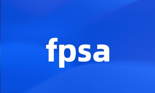 fpsa