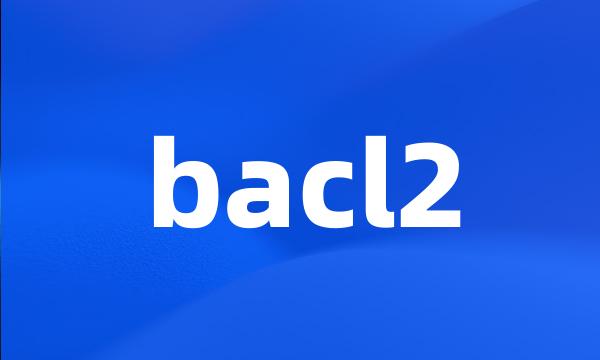 bacl2