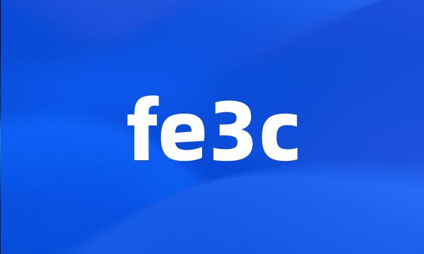 fe3c