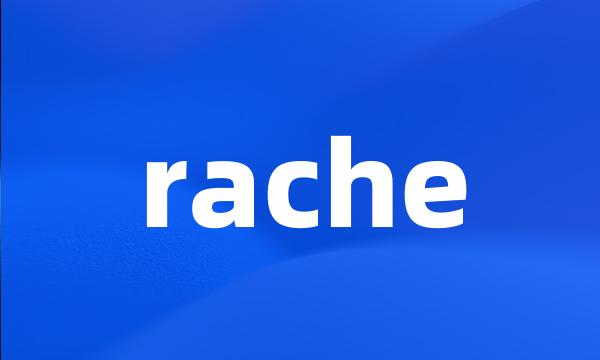 rache