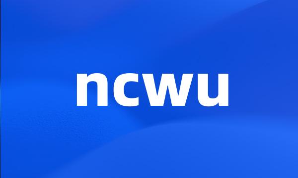 ncwu