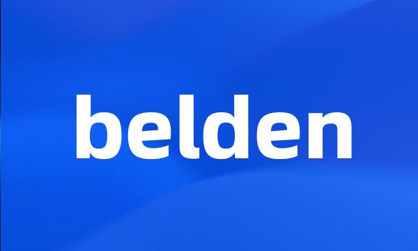 belden