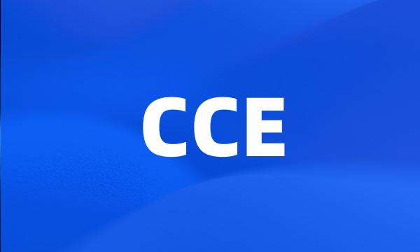 CCE