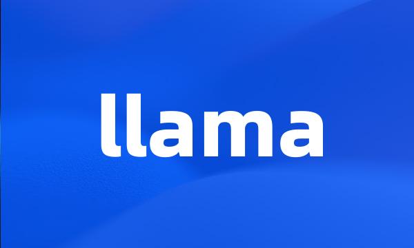 llama