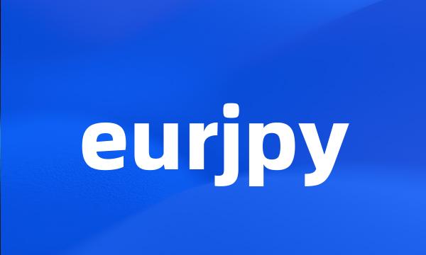 eurjpy