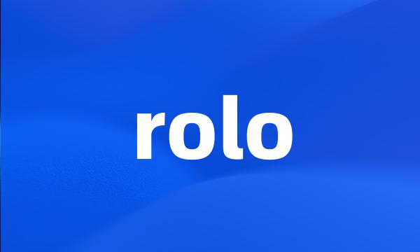 rolo