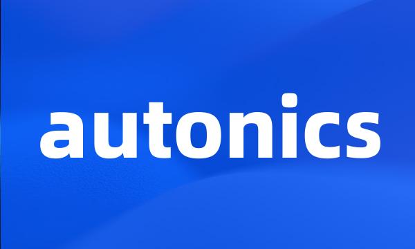 autonics