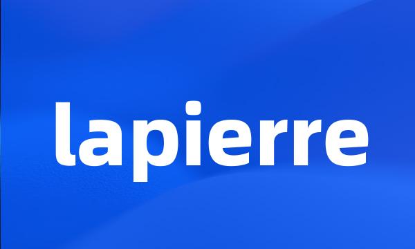 lapierre