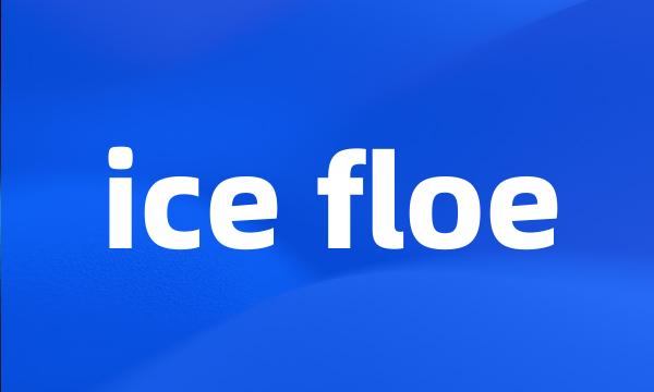 ice floe