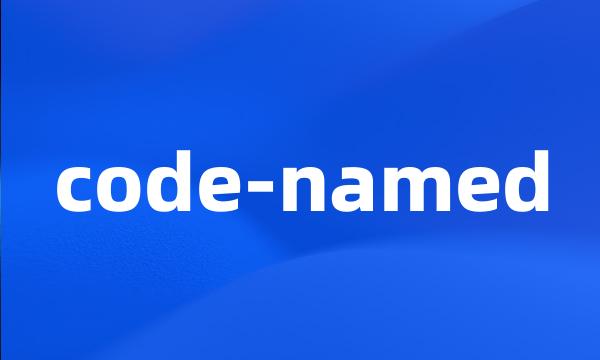 code-named