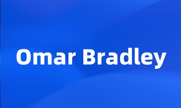 Omar Bradley