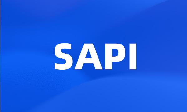 SAPI