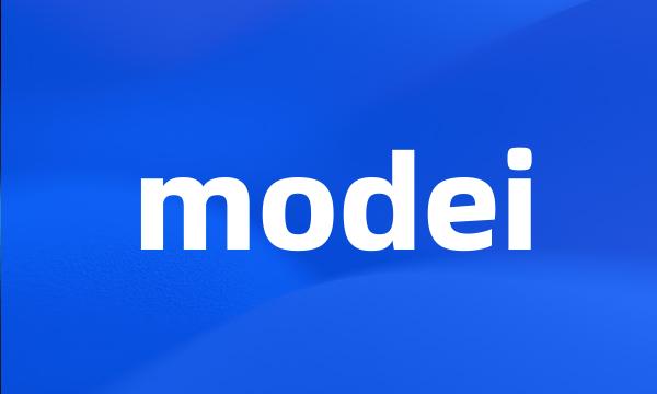 modei