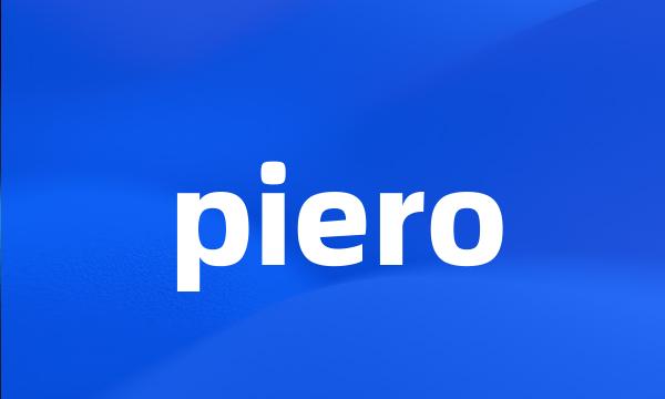 piero