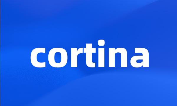 cortina