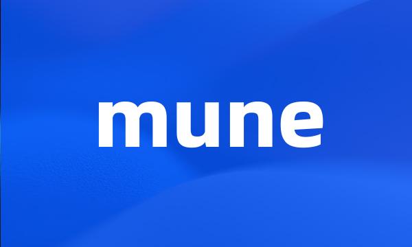 mune