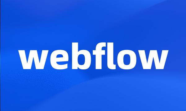 webflow