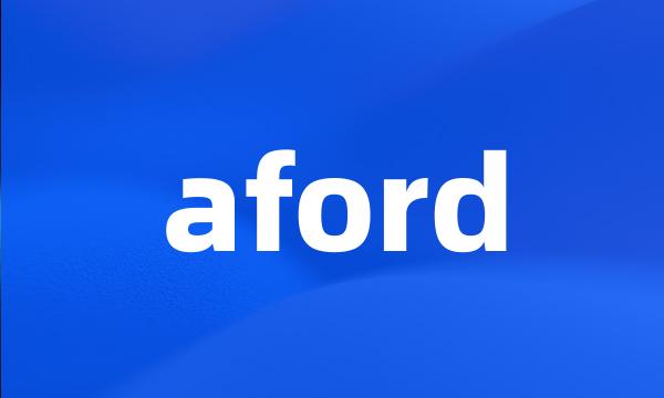 aford