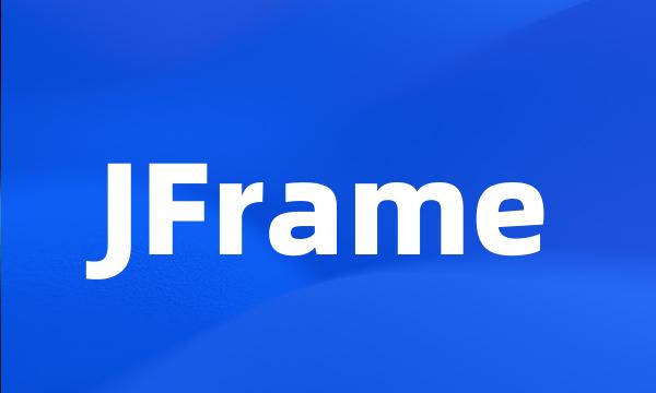 JFrame