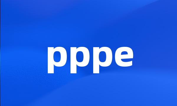 pppe