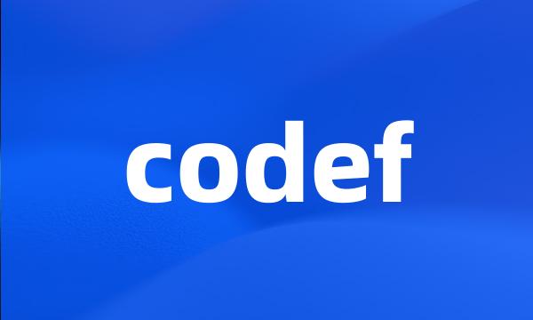 codef