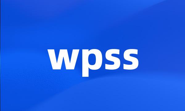 wpss