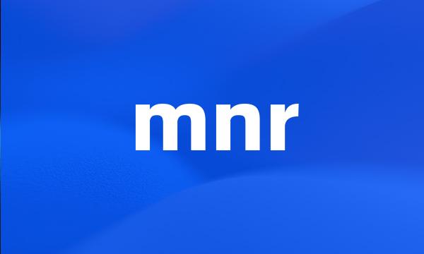 mnr