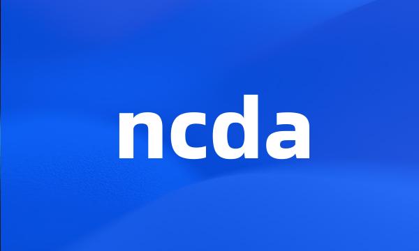 ncda