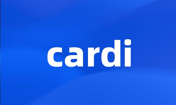 cardi